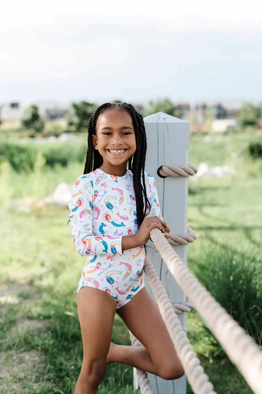 Lyanna Swim in Mermaid Whimsy  